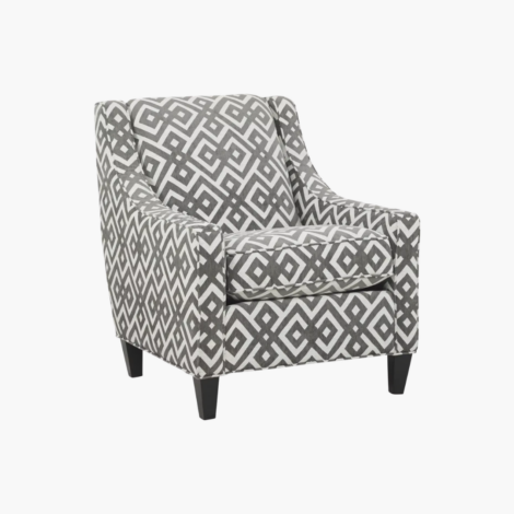 CHELSEA HILLS ACCENT CHAIR GRAY