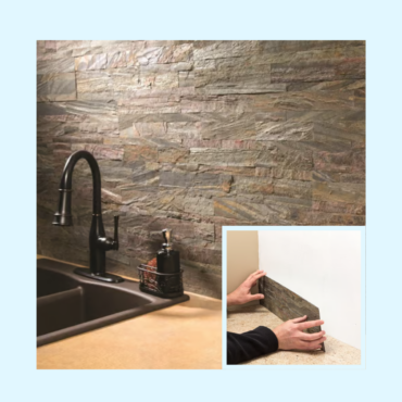 Aspect A9080 Backsplash Tile, 24 in L, 6 in W, 0.15 to 0.3 mm Thick, Natural