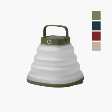 Solar Panel or USB Rechargeable and Collapsible Camp Lantern