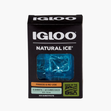 Igloo 2 Pack reusable Ice Cubes Perfect for Keeping School Lunches, Picnics, Drinks, or Work Lunches