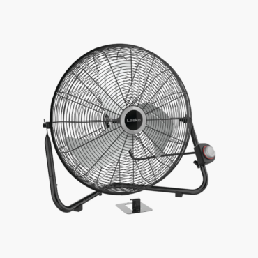 Lasko 20_ High Velocity Wall Mount or Floor Fan with Pivoting Head - 3 Speeds