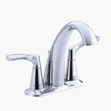 Kohler 4 Polished Chrome Mistos Two Handle Centerset Lavatory Faucet